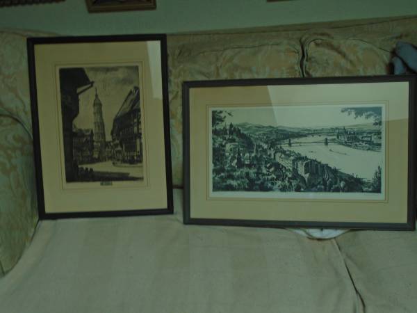 Fabulous Etchings  (3 available)/ $30.00 ea 1