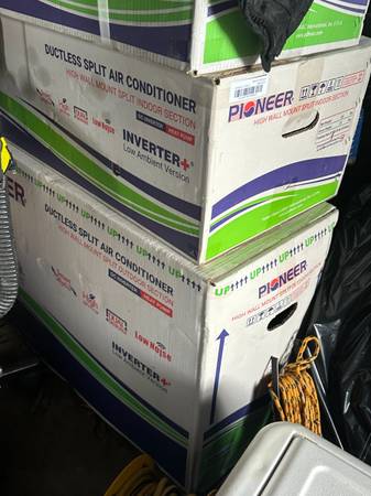 Mini split air conditioning combo 1