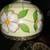 Vintage Daisy Tiffany style lamp, heavy, 3 pieces 5 thumbnail