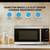 Hamilton Beach 1.6 Cu ft Sensor Cook Countertop Microwave Oven i 3 thumbnail