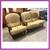 Mid 20th Century French Walnut + Suede Loveseat 12 thumbnail