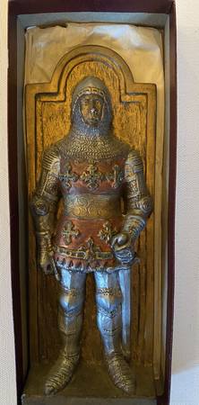 レリーフ壁掛け彫刻 MARCUS DESIGNS knight Marcus Designs Jousting Knights Plaque