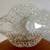 Vintage Serving Bowl Thick Heavy Cut Glass Unique Shape 6 thumbnail