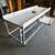 Custom-Built Extruded Aluminum & Plastic Worktable 96" W x 34" D x 32" 2 thumbnail