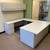 Used U-shape Desk - Grey Laminate Finish - Overhead 1 thumbnail