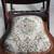 Vintage Victorian Flower-Top Folding Rocker for Kids 5 thumbnail