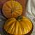 "PIE-KEEPS" CERAMIC PUMPKIN PIE PLATE and COVER 1 thumbnail