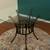 Vintage wrought iron dining room table 2 thumbnail