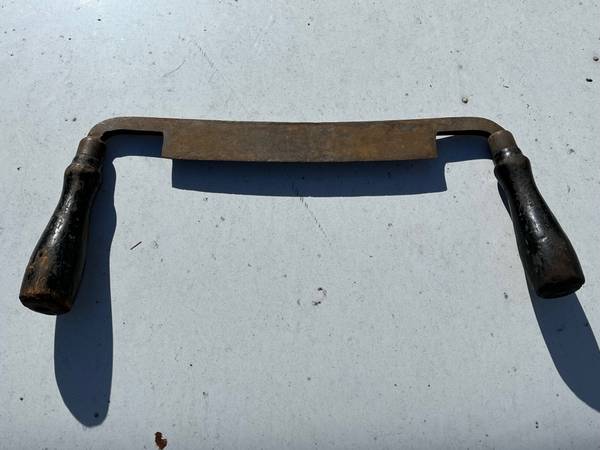 DRAW KNIFE PERFECTION OLD VINTAGE BEAUTY TOOL 1