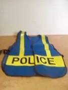 Halloween police costume vest 1