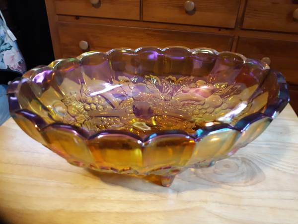Vintage glass bowl 1