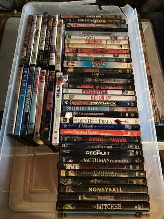 Huge lot of CD’s and DVD’s 1