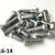 Vintage SAE Grade 5 Hex Bolts 3/8" & 7/16" NC & NF 94 Pieces NOS 9 thumbnail