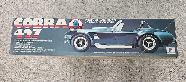 MPC 1/16 Cobra 427 - toys & games - by owner - sale - craigslist