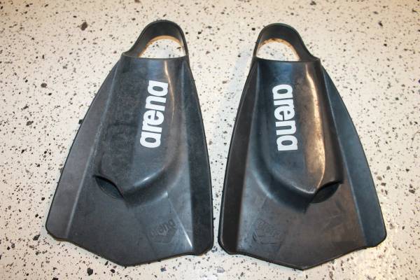 Arena Powerfin Pro Swim Fins Size 12.5 - 13.5 1