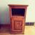 Solid Oak Wood Cabinet - Plant Phone Stand/Entertainment Center 3 thumbnail