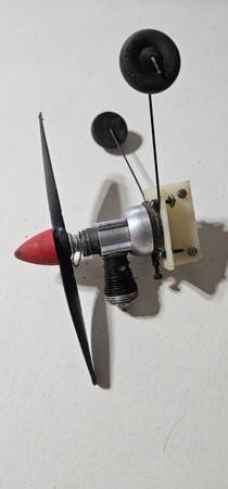 engine with included landing gear from Cox brand model 1