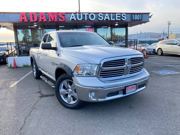 2014 RAM 1500 Big Horn 4X4 Quad Cab*RR CAM* EXTRA LIMPIO*DEBE VER*LLAME - $15,750 (Sacramento)636192113045791211