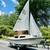 15' West Wight Potter Sailboat with Trailer 1987 1 thumbnail