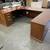 Used Jasper Desk U-Shape With Corner - Walnut Veneer 6 thumbnail