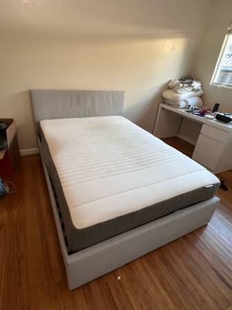 Bed frame and mattress 1