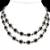 Gem Rich/Red GARNET/White Sapphire .925 Necklace/Set 1 thumbnail