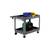 Global Industrial Utility Cart w/2 Shelves & 5" Casters, 500 lb. Capac 3 thumbnail