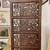 Carved Wooden Mid-Century Asian Folding Screen. 8 thumbnail