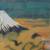 MOUNT FUJI ORIGINAL PAINTING: SIGNED 1050's 4 thumbnail