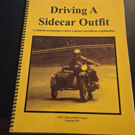 Sidecar, Driving a sidecar Outfit.  &***& 1