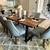 Brand new custom built live edge table with matching buffet cabinet 14 thumbnail