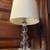 Vintage glass stacked crystal ball table lamp 2 thumbnail