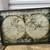 Wells Antique World Map of the Terraqueous Globe Vintage Glass Tray 1 thumbnail