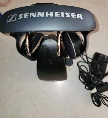 Sennheiser Cordless Rechargeable Headphones Mint PD $225 1