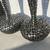 1970s BRUTALIST - INDUSTRIAL LARGE CONTEMP MODERN METAL SCULPTURE VASE 17 thumbnail