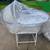 Vintage Wicker Baby Bassinet with Stand 1 thumbnail
