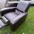 Leather arm chair recliner 4 thumbnail