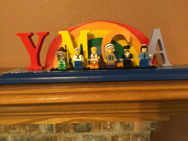 YMCA Shelf Decor 1