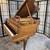 Art Case Steinway Model M Chippendale Style, Walnut 5'7" 3 thumbnail