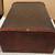 Small Brown Wood & Leather Treasure Chest-Trinket-Storage Box Brass Sw 5 thumbnail
