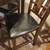 Solid Wood High-top Table w/ 4 Leather Chairs 2 thumbnail