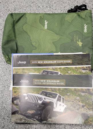 JEEP OWNER's MANUAL, Tool Kit, Trailer Hitch Cover 1