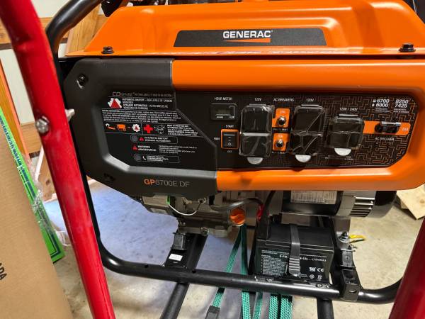 Generac Generator 8250/6700 1