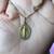 18K Italian SOLID Yellow Gold Necklace with Virgin Mary (Madona) Penda 10 thumbnail