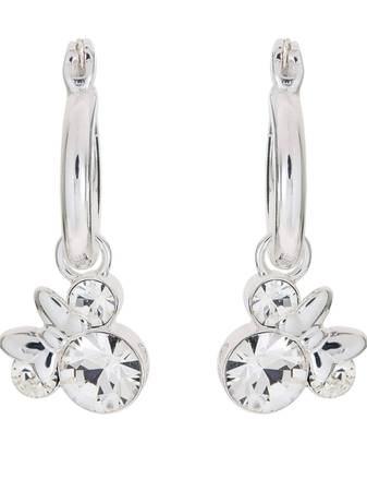 Nuevos pendientes colgantes de aro de cristal transparente de Minnie Mouse de Disney - $10 (Studio City)63470445426691123
