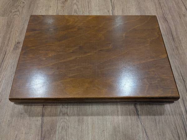 Wooden Flatware Storage Box 1