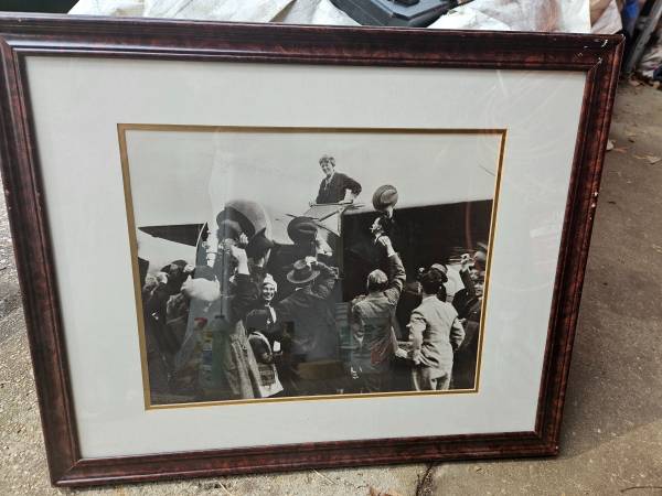 Amelia Earhart Framed photocopy 1
