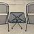 Outdoor Patio Furniture Set Wrought Iron 2 Seat Outdoor 3 Piece Bistro Set 3 thumbnail