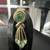 Coro Green Rhinestone Drop Clip On Earrings 3 thumbnail