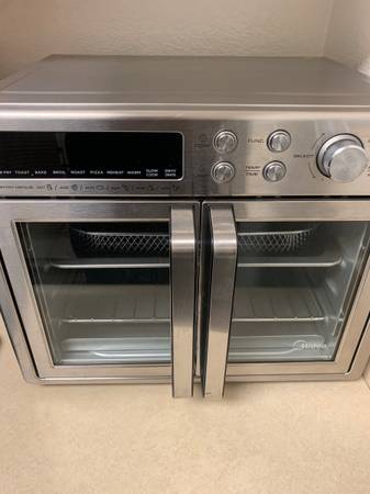 Midea Flexify Classic French Door Toaster Oven Air Fryer Combo, 26.4 Q 1